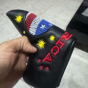 Golf Putter Head Cover America New 
Velcro version